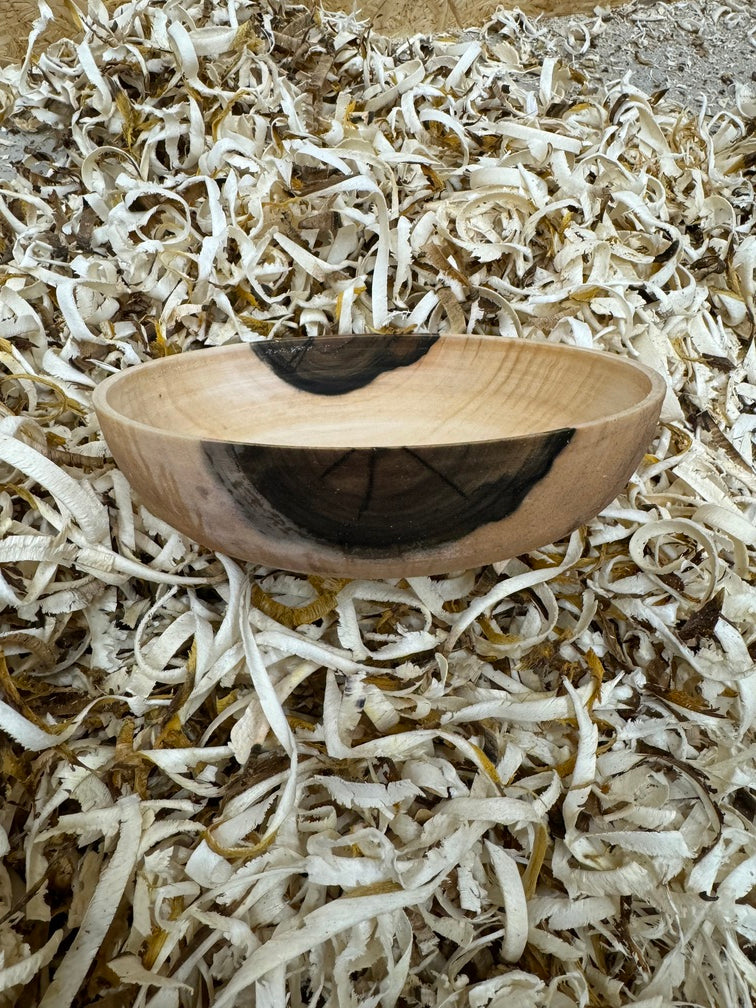 Schale • Wilder Nussbaum, ø 19,5 cm, Höhe 5 cm