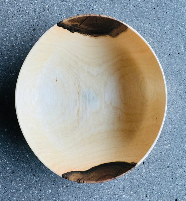 Schale • Wilder Nussbaum, ø 19,5 cm, Höhe 5 cm
