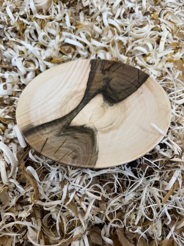 Schale • Wilder Nussbaum, ø 20 cm, Höhe 2,5 cm