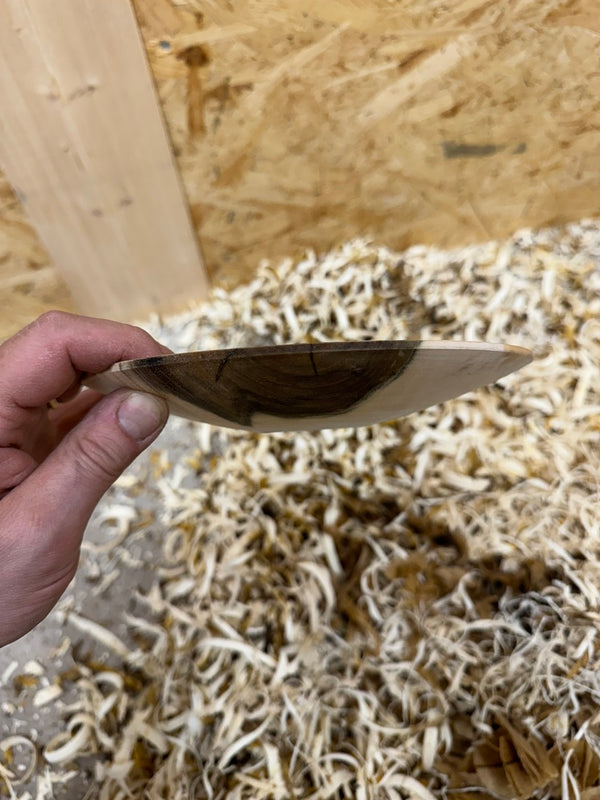 Schale • Wilder Nussbaum, ø 20 cm, Höhe 2,5 cm