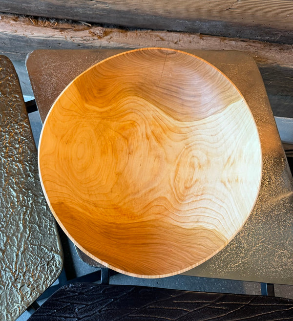 Schale • Kirschbaum, ø 36,5 cm, Höhe 10 cm