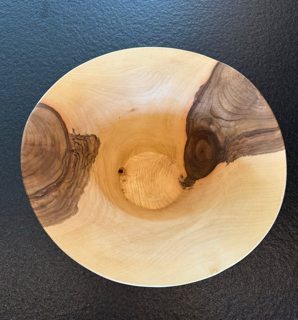 Schale • Walnuss, ø 37,5 cm, Höhe 17,5 cm