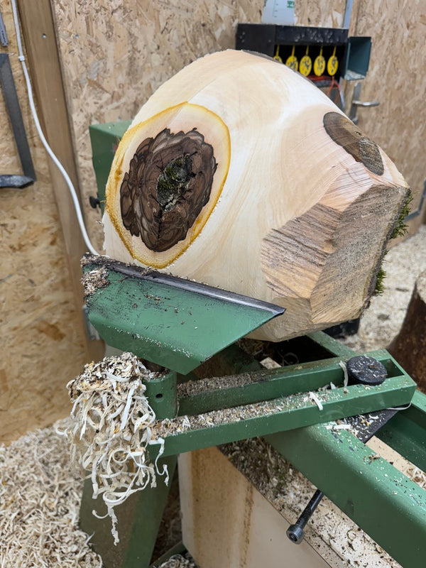 Schale • Walnuss, ø 37,5 cm, Höhe 17,5 cm