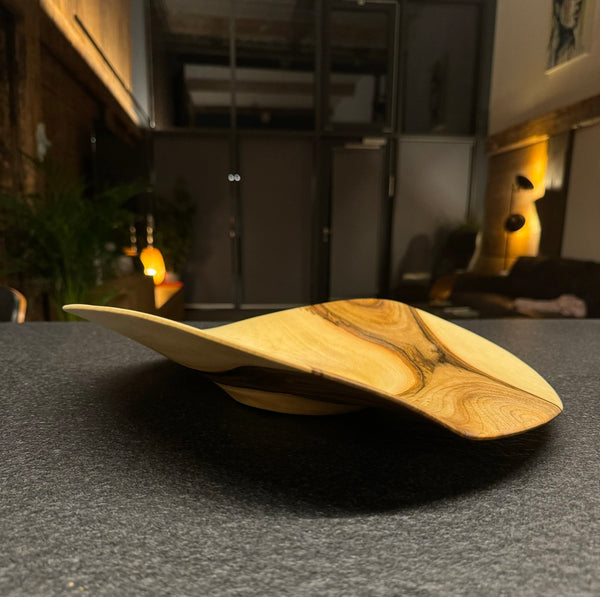 Schale • Walnuss, ø 38,5 cm, Höhe 8 cm