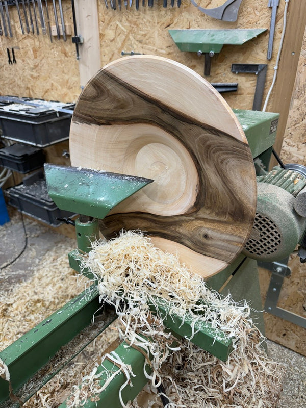 Schale • Walnuss, ø 38,5 cm, Höhe 8 cm