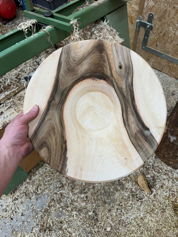 Schale • Walnuss, ø 38,5 cm, Höhe 8 cm