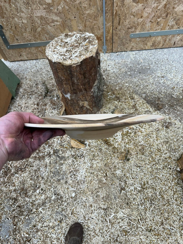 Schale • Walnuss, ø 38,5 cm, Höhe 8 cm