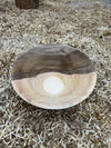 Schale • Walnuss, ø 38 cm, Höhe 14,5 cm