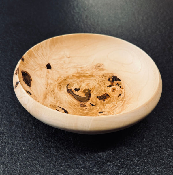Schale • Ahorn Wurzelstock, ø 20 cm, H 5,5 cm