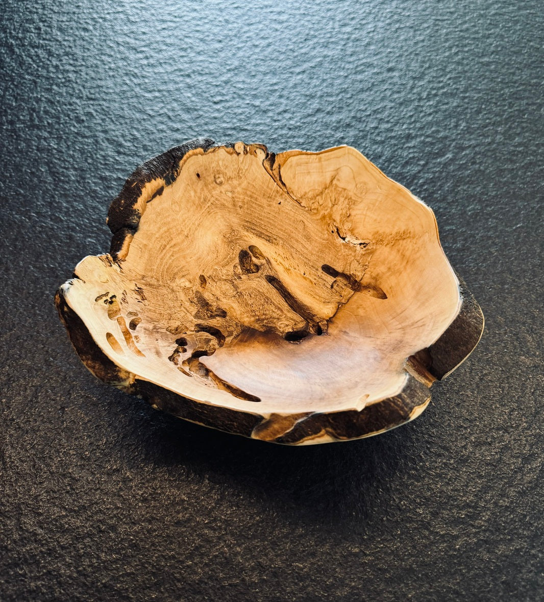 Schale • Orangenholz, ø 23 cm, H 7,5 cm