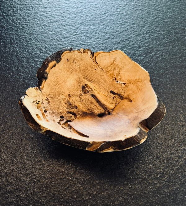 Schale • Orangenholz, ø 23 cm, H 7,5 cm