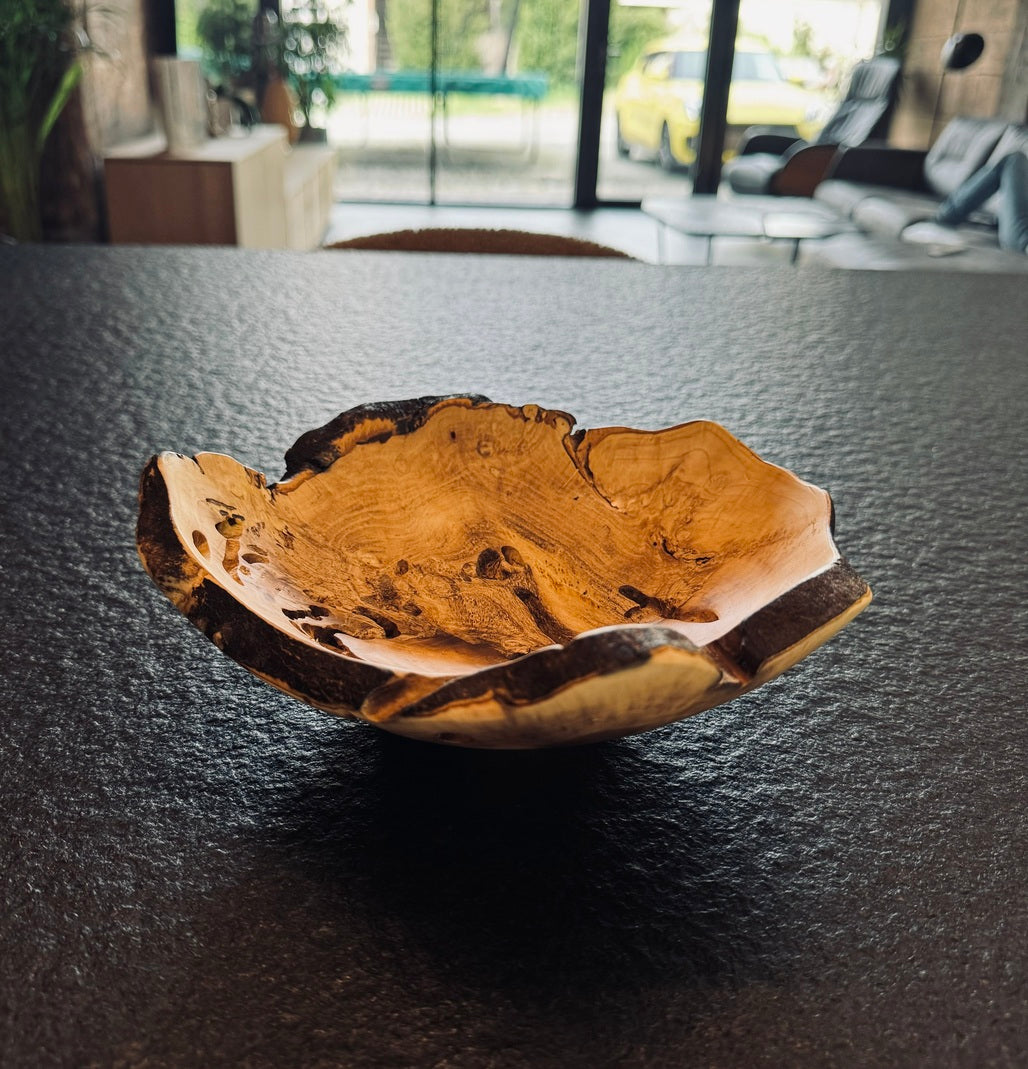 Schale • Orangenholz, ø 23 cm, H 7,5 cm