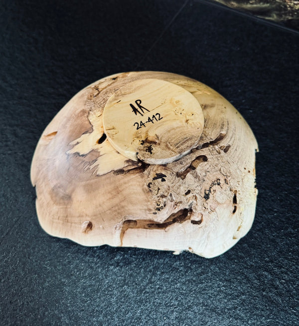 Schale • Orangenholz, ø 23 cm, H 7,5 cm