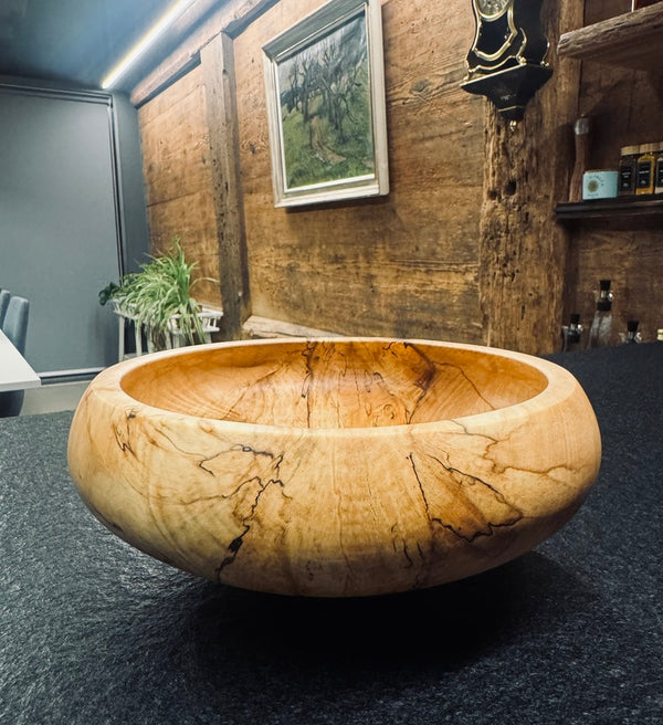 Schale • gestockte Buche, ø 23,5 cm, H 9 cm