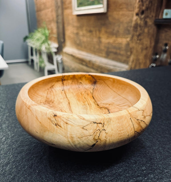 Schale • gestockte Buche, ø 23,5 cm, H 9 cm