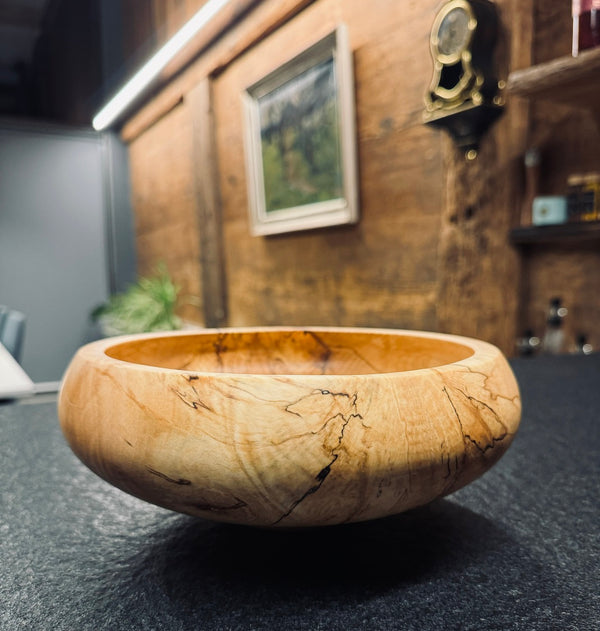 Schale • gestockte Buche, ø 23,5 cm, H 9 cm