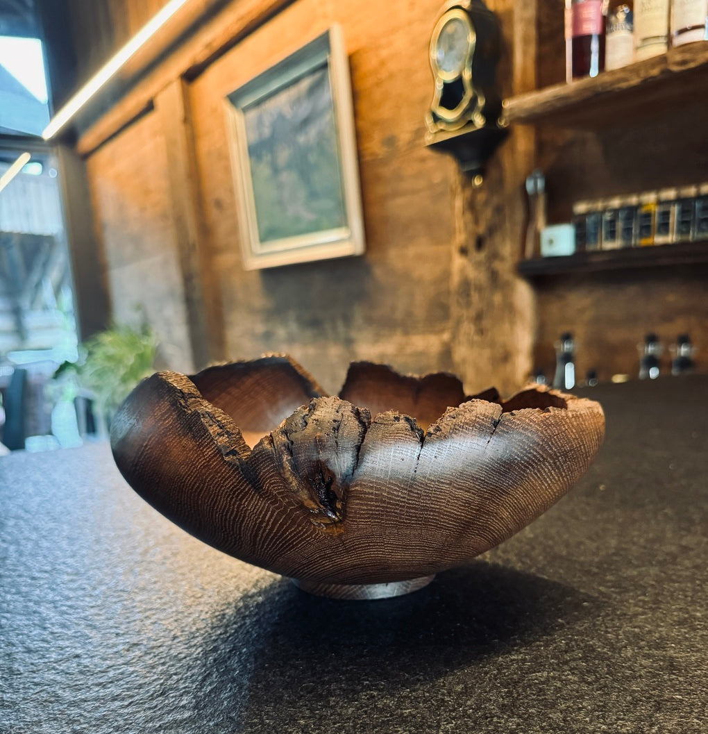 Schale • alte Eiche 1736, ø 25 cm, H 12 cm
