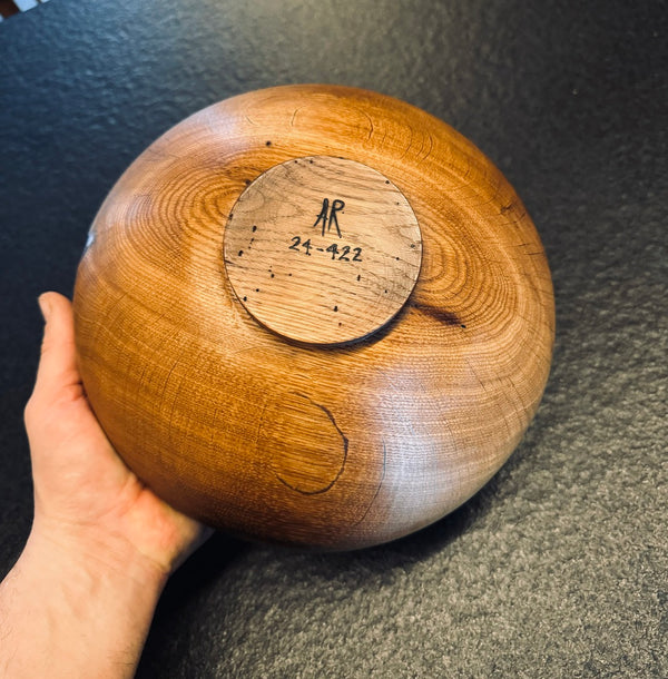 Schale • alte Eiche 1736, ø 25 cm, H 12 cm