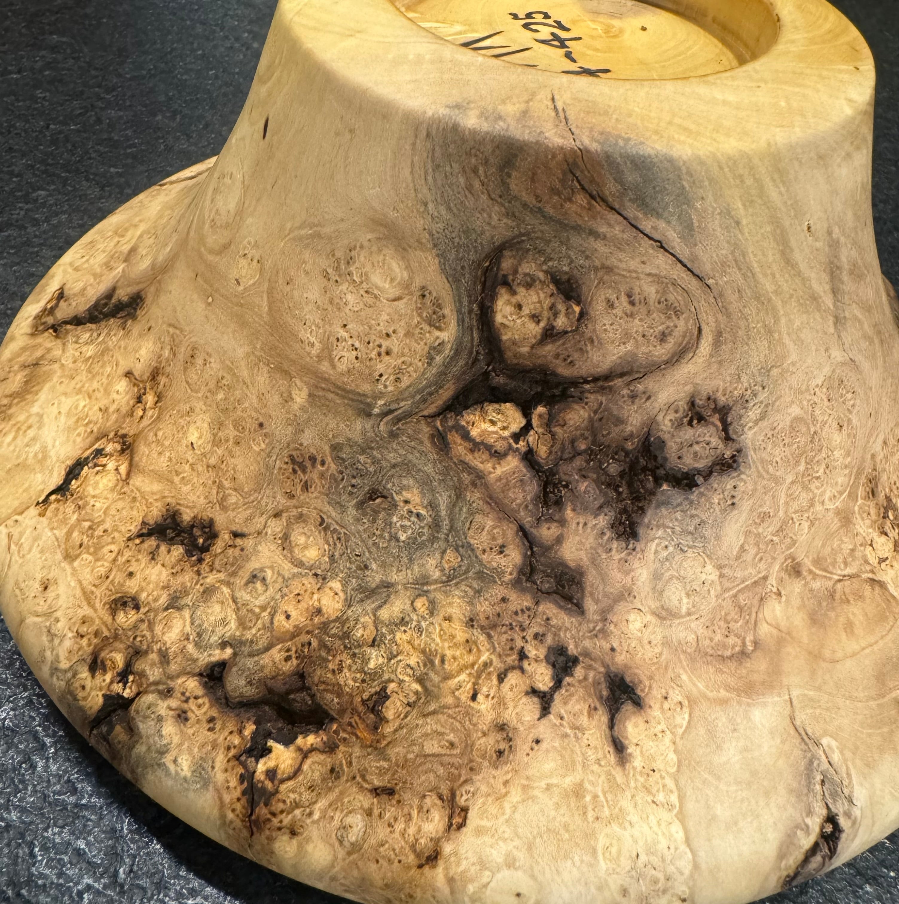Schale • Orangenholz, ø 18,5 cm, H 8 cm
