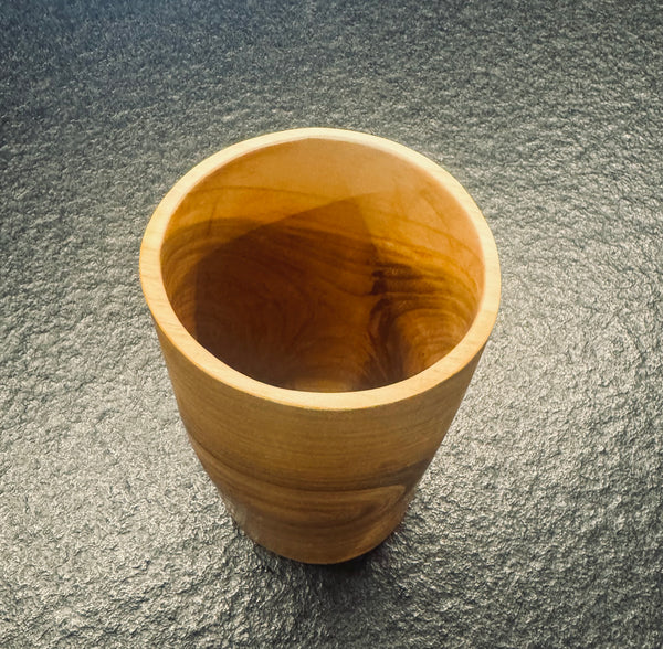 Gefäss • Kirschbaum, ø 8 cm, H 16,5 cm