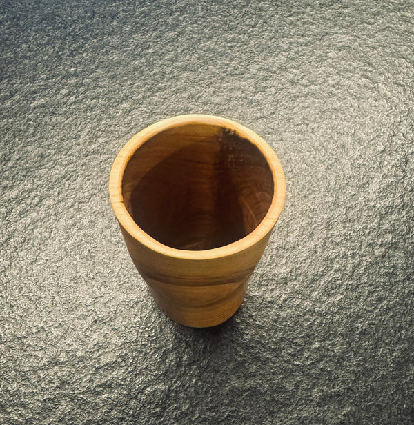 Gefäss • Kirschbaum, ø 6,5 cm, H 14,5 cm