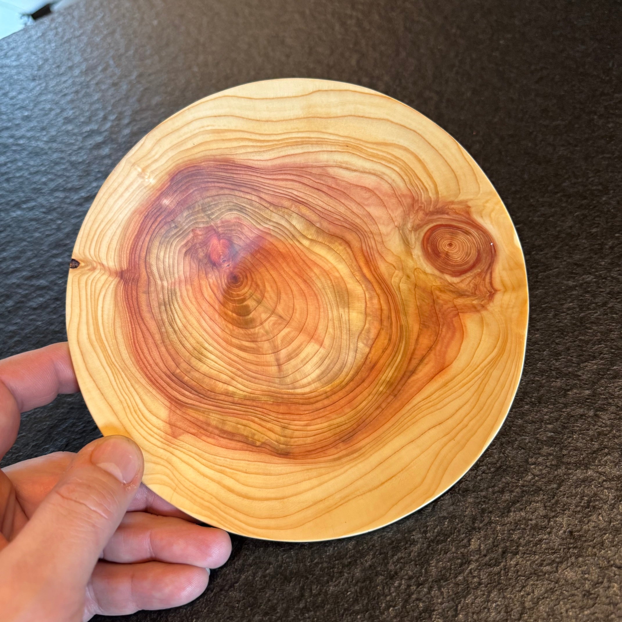 Schale • Zypresse, ø 16,5 cm, Höhe 4,5 cm