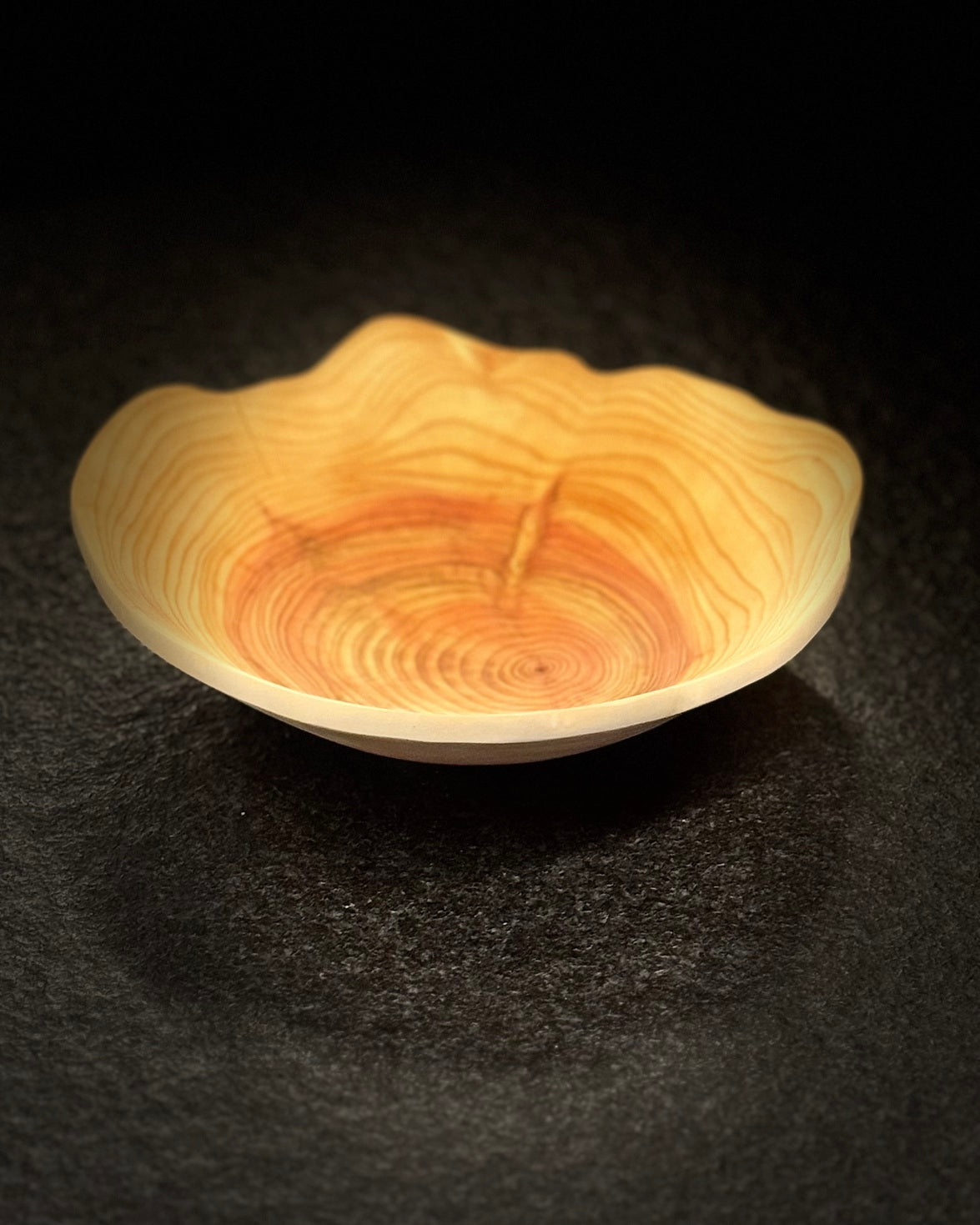 Schale • Zypresse, ø 17,5 cm, Höhe 4,5 cm