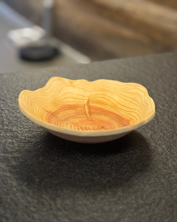Schale • Zypresse, ø 17,5 cm, Höhe 4,5 cm