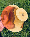 Schale • Zwetschge, ø 28 cm, Höhe 12 cm