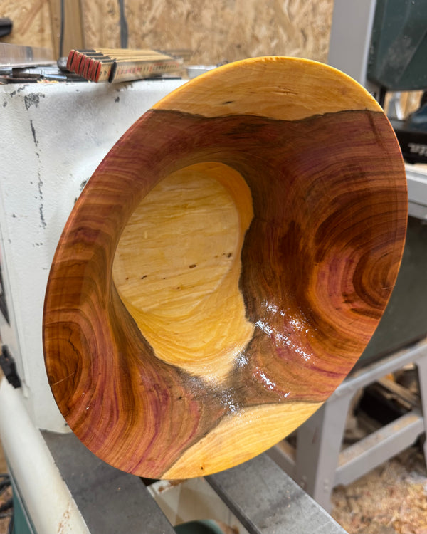Schale • Zwetschge, ø 28 cm, Höhe 12 cm