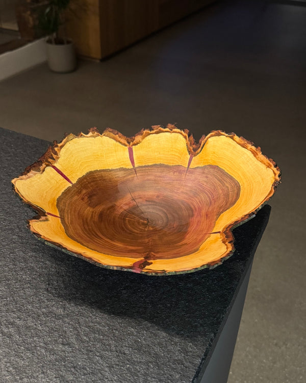 Schale • Zwetschge, ø 31 cm, Höhe 9 cm