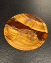 Schale • Olivenholz/Epoxy, ø 21 cm, Höhe 4 cm