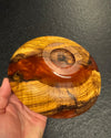 Schale • Olivenholz/Epoxy, ø 21 cm, Höhe 4 cm
