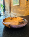 Schale • Buchenknolle/Epoxy, ø 27 cm, Höhe 5 cm
