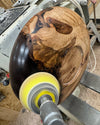 Schale • Buchenknolle/Epoxy, ø 27 cm, Höhe 5 cm
