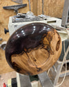 Schale • Buchenknolle/Epoxy, ø 27 cm, Höhe 5 cm