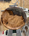 Schale • Buchenknolle/Epoxy, ø 27 cm, Höhe 5 cm