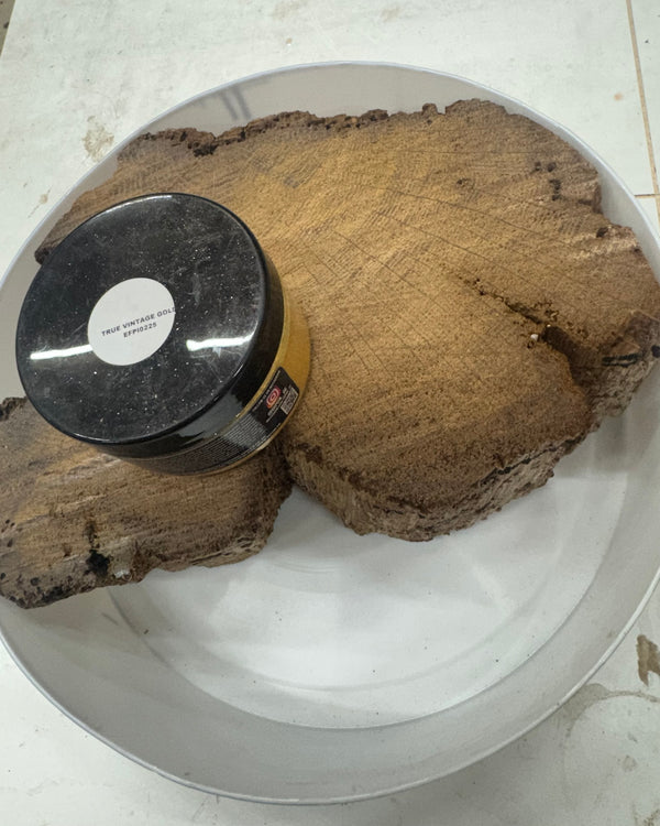 Schale • alte Eiche/Epoxy, ø 22 cm, Höhe 4 cm