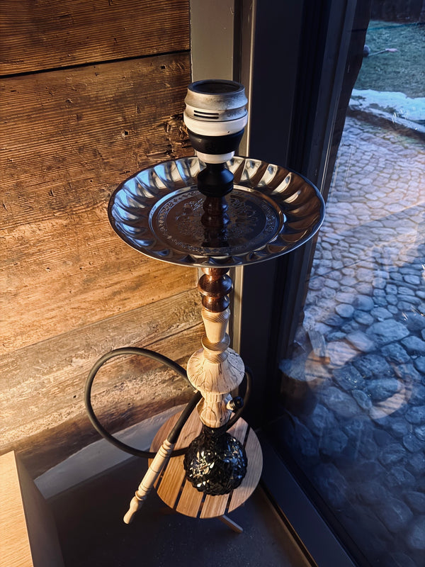 Shisha • Birke/Bongasi/Robinie, H 100 cm