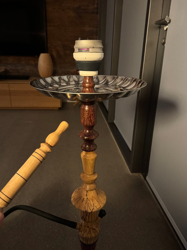 Shisha • Birke/Bongasi/Robinie, H 100 cm