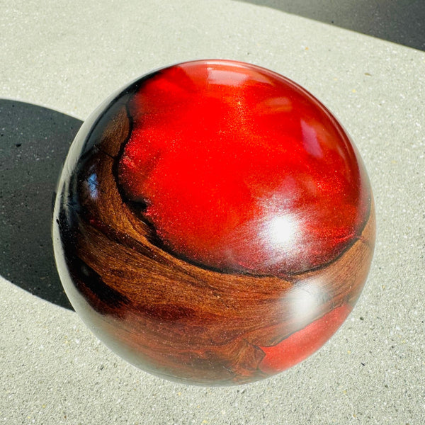 Kugel • Mangrove/Epoxy, ø 13,5 cm