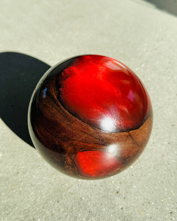 Kugel • Mangrove/Epoxy, ø 13,5 cm