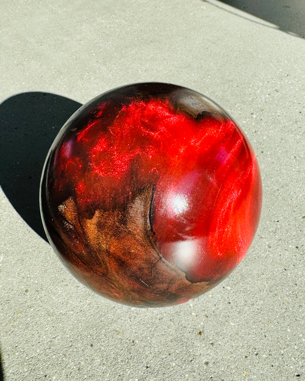 Kugel • Mangrove/Epoxy, ø 13,5 cm