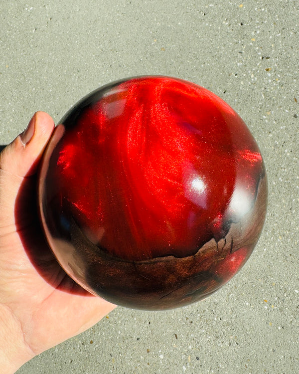 Kugel • Mangrove/Epoxy, ø 13,5 cm