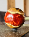 Kugel • Goldregen/Epoxy, ø 18,5 cm