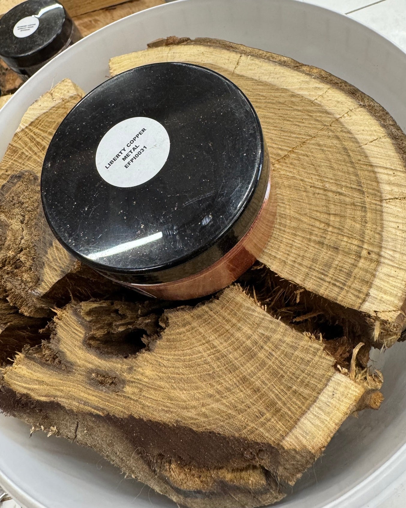 Kugel • Goldregen/Epoxy, ø 18,5 cm