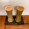 Salz- und Pfeffermühle -Set "CrushGrind" 16 cm • Ahorn/Eiche