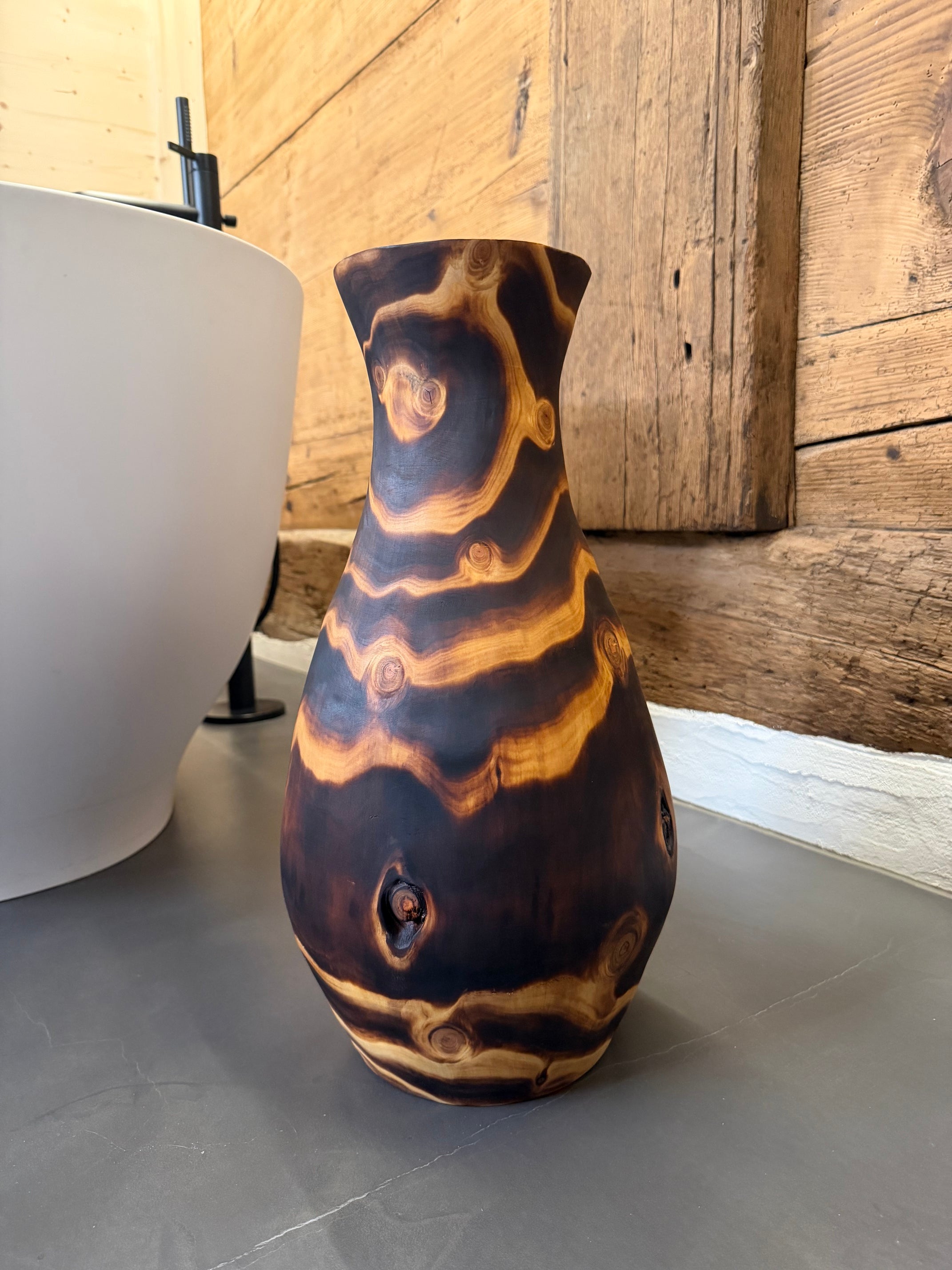 Vase • Mammutbaum, ø 25 cm, Höhe 49 cm