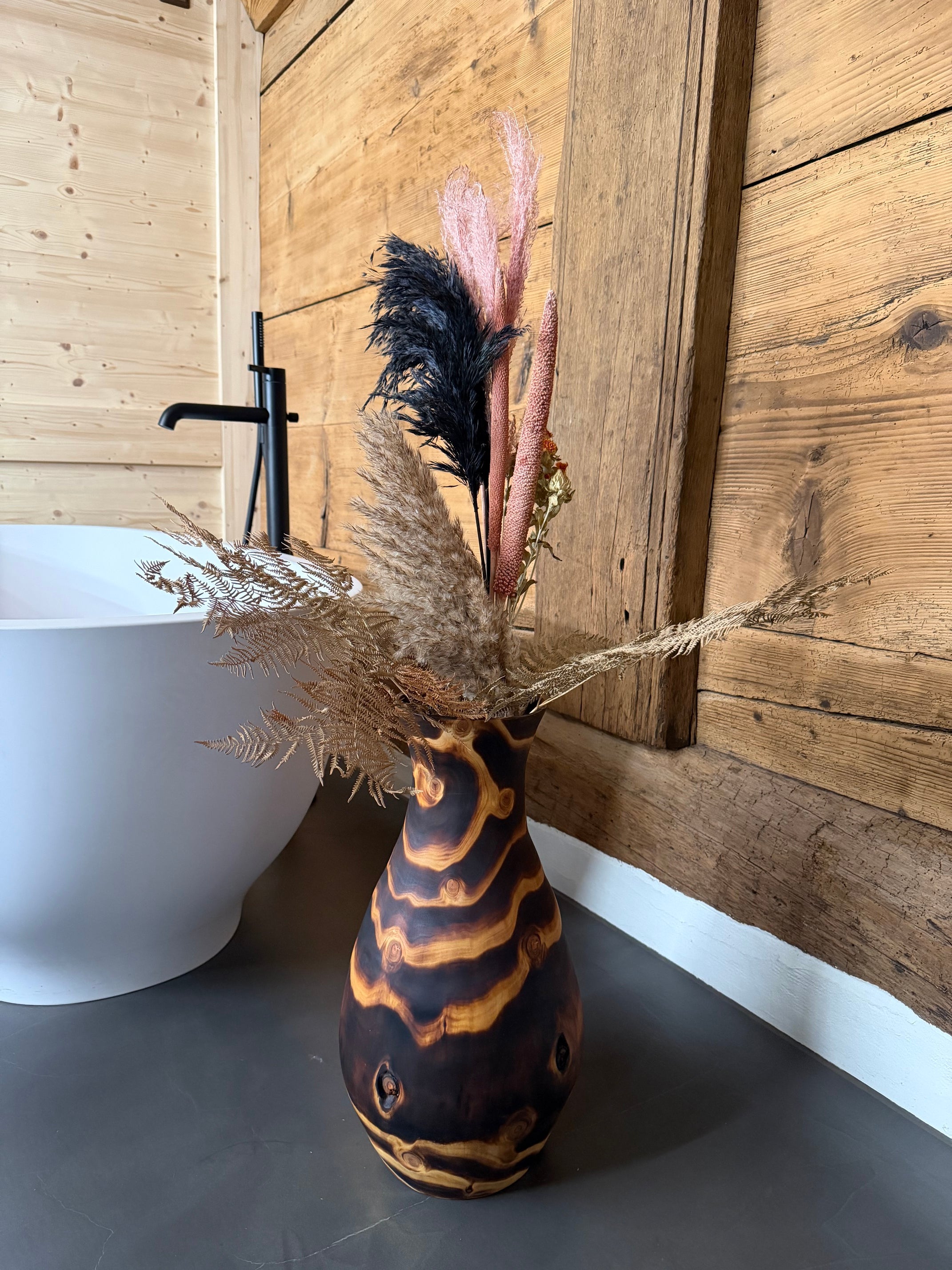 Vase • Mammutbaum, ø 25 cm, Höhe 49 cm