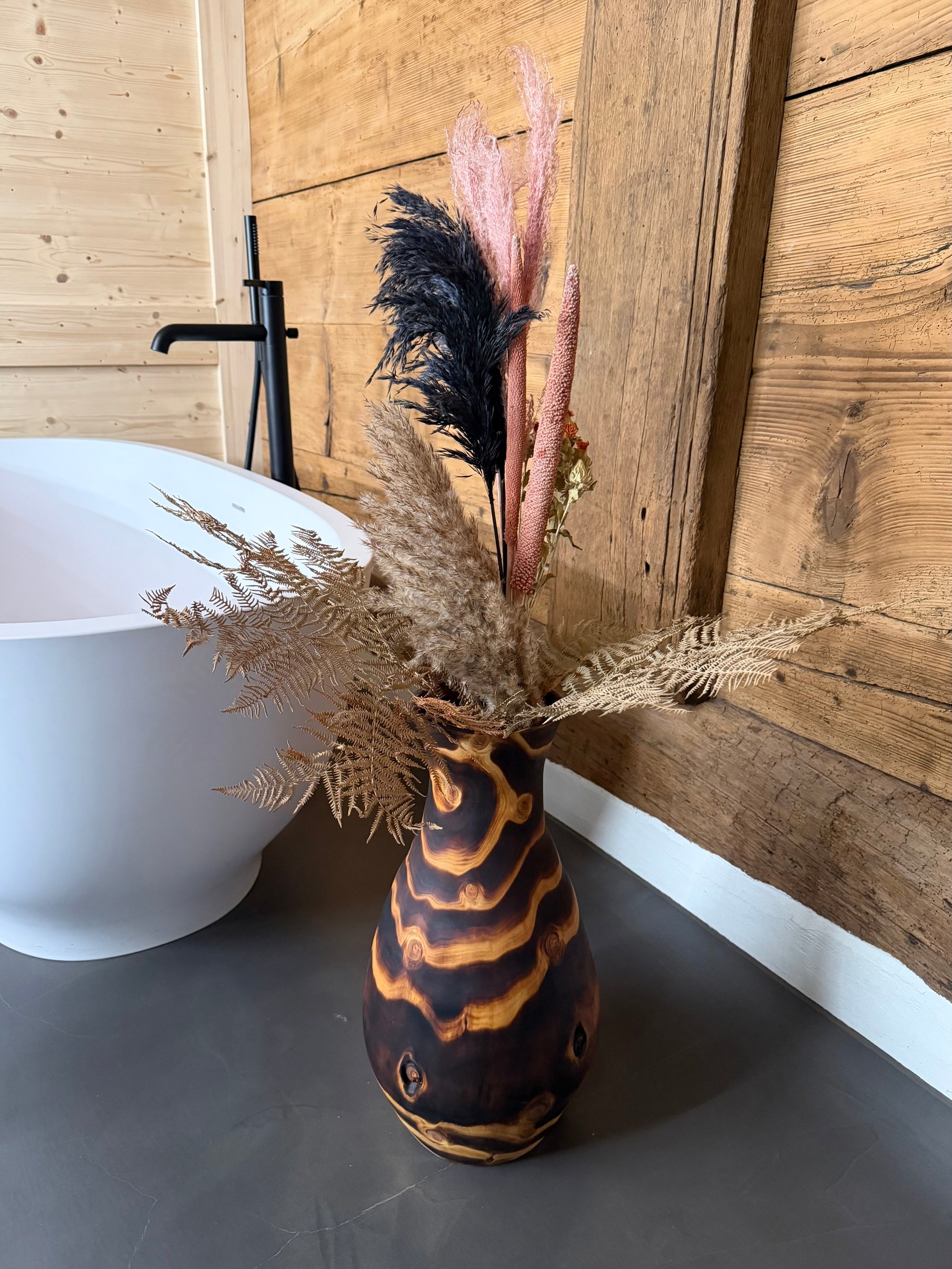 Vase • Mammutbaum, ø 25 cm, Höhe 49 cm